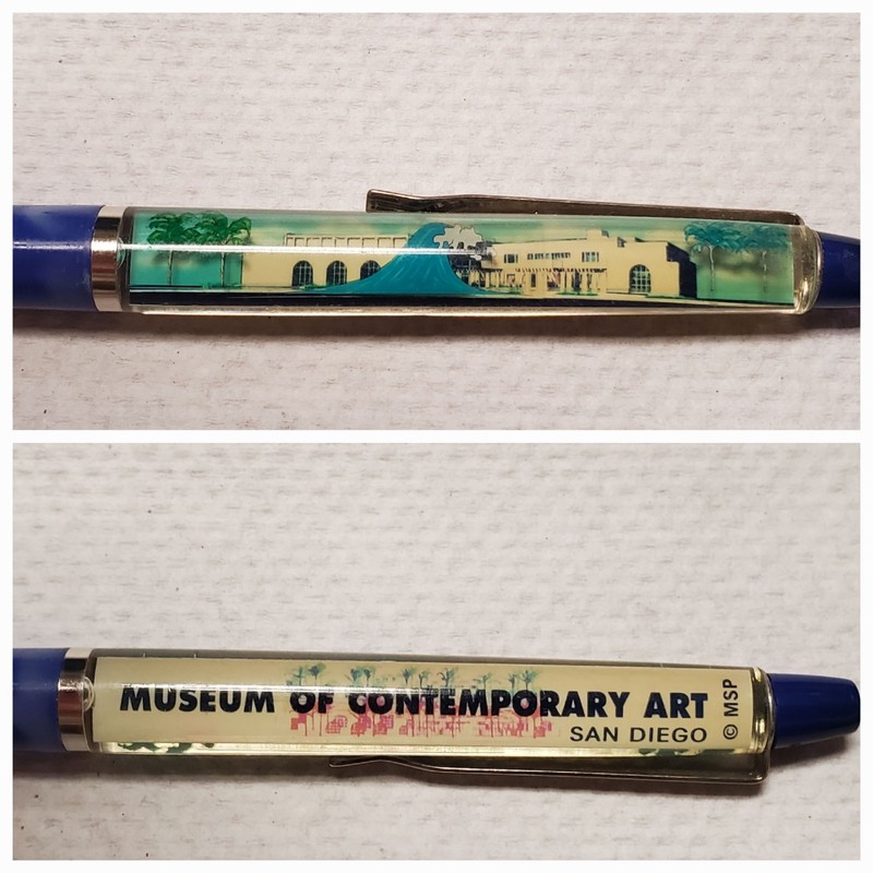 Vintage Floater Pen, San Diego Museum Of Contemporary Art, San Diego, Floaty Pen