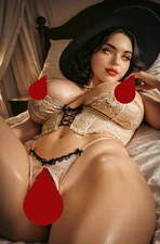 2025 Fantasy of Cosplay Comic Lady Dimitrescu Cosplay VIRGIN Var LE 100 PRE-SALE