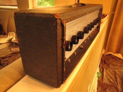 Amplificador Sears Silvertone Twin Twelve Modelo 1484 - Cabezal solo sin probar (se ilumina) - Imagen 9 de 20
