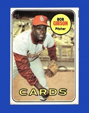 1969 Topps Set-Break #200 Bob Gibson VG-VGEX (crease) *GMCARDS*