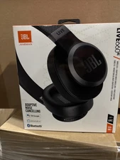 JBL Live 660NC Bluetooth Wireless Over-Ear Headphones - Black