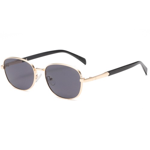 Metal Square Retro Sunglasses Unisex Fashion Personality Driving Fishing Glasses - Picture 19 of 26