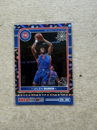 2024-25 Panini Haunted Hoops Jalen Duren Candy Holo Foil SP 15/99 - Bild 1 von 3