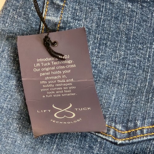 NYDJ "Not Your Daughter Jeans" donna bootcut taglia 6 Los Angeles LiftxTuck..NUOVO - Foto 5 di 5