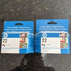 HP 22 Tri-colour Inkjet Print Cartridge (Expired Date) - New Genuine Original