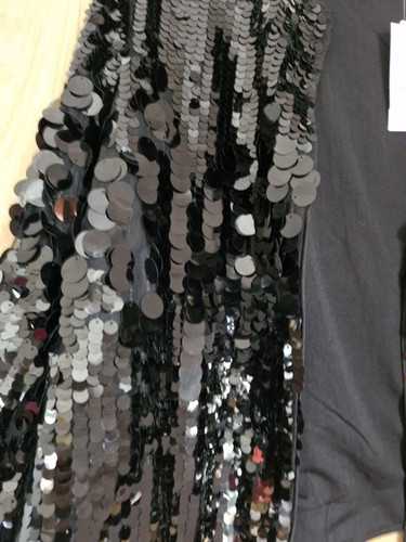 Nwt black sequin jacket plus size 18 - Picture 4 of 5