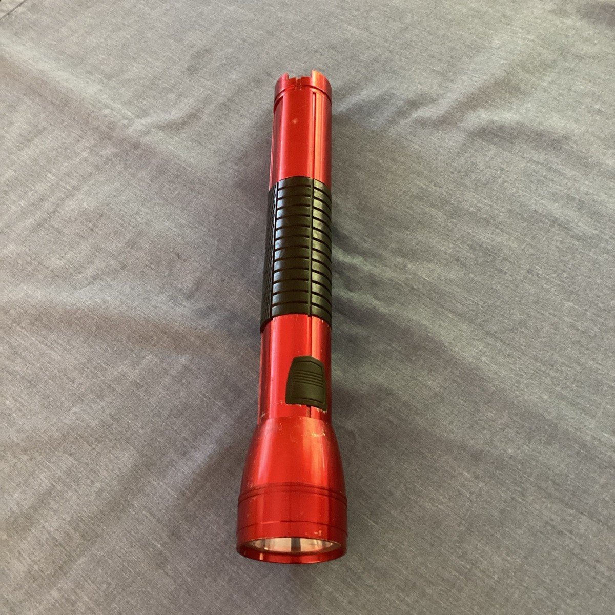 Snap-On Tools 13 Inch Flashlight 3 D Cell Red Aluminum Hand Light