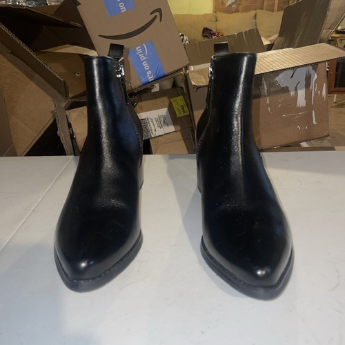 Blondo Elvina Waterproof Bootie Black Leather Women Size 7.5 - Picture 2 of 8