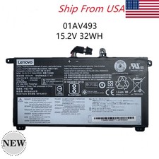 Genuine 32Wh 01AV493 Battery For Lenovo ThinkPad T570 T580 P51S 00UR890 00UR891