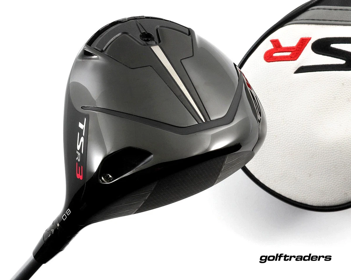 Titleist TSR3 Driver 8º Graphite Stiff Flex Cover New Grip P897