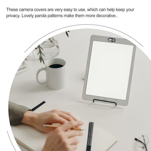 3 Pcs Webcam Privacy Cover Cartoon Phone Webcam Cover Camera Privacy Sticker - 第 9/12 張圖片