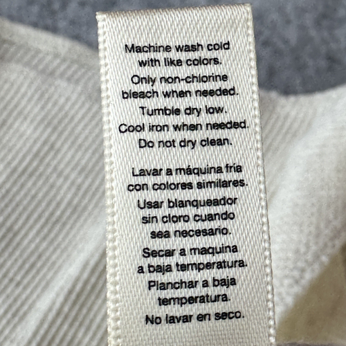 Nuuds Bodysuit Top Womens L Beige Thermal Ribbed Crewneck Long Sleeve Stretch - Picture 14 of 14