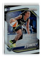 JJ Quinerly 2025 Panini Prizm WNBA Silver Prizms #95 Dallas Wings