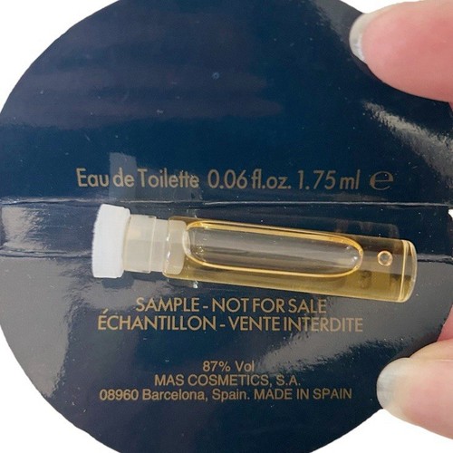 Vintage 1989 Julio Iglesias Only Eau de Toilette Mini Vial 1.75 mL Made in Spain - Picture 4 of 5