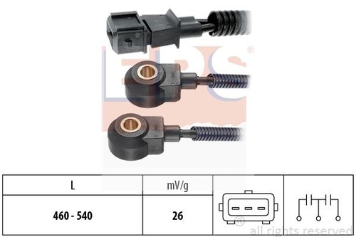 KLOPFSENSOR EPS 1957161 A FÜR VOLVO 850,V70 I,S70,C70 I 2L,2.4L,2.3L - Picture 2 of 5