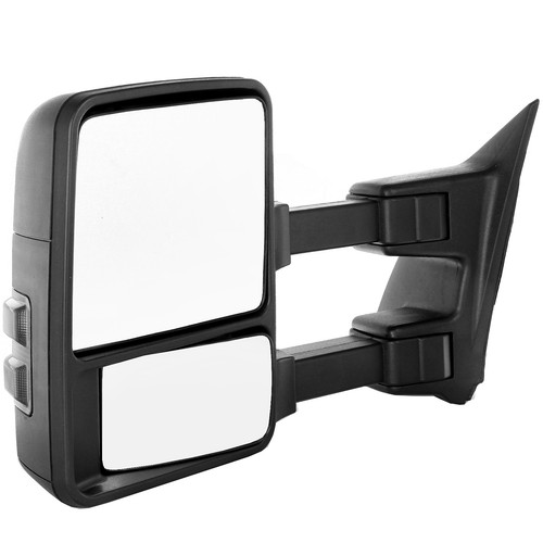 Manual Signal Tow Mirrors For 08-16 Ford F250 F350 F450 F550 Super Duty Pair - Foto 11 di 12