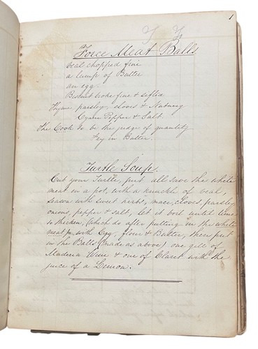 Manuscript Cookbook Kept by Maria Green of Philadelphia / 1854 - Bild 5 von 10
