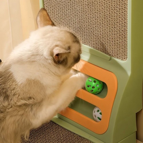 L-shaped Cat Scratching Pad Cat Climbing Frame Cat Scratching/playing - Picture 4 of 14