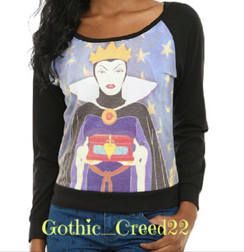 DISNEY Wicked Evil Queen Snow White Shirt VTG Hot Topic 2010 EX LARGE New/Tags! - Picture 2 of 4