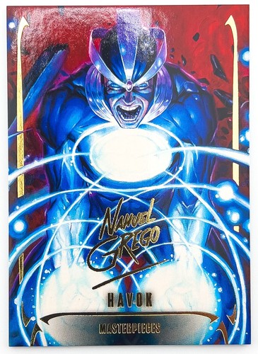 2024 Upper Deck Marvel Masterpieces Presents Nahuel Grego Pick Your Gold Sig - Picture 34 of 57