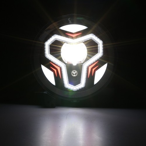 9'' LED Headlight DRL Turn Signal Light for Jeep Wrangler JL Gladiator 2018 2019 - Foto 9 di 10