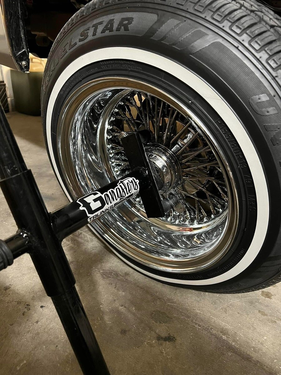 ワイヤーホイール　ノックオフ2バー　ローライダーWIRE WHEEL ワイヤーホイール T's WIRE 2バーチップインノックオフ