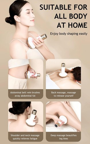 Electric Lymphatic Drainage Machine Meridian Body Massage Brush Microcurrent ant - Picture 10 of 15