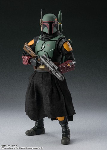 S.H.Figuarts Boba Fett Figure STAR WARS The Mandalorian - Picture 1 of 9