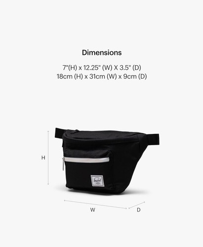 Herschel Supply Co. Pop Quiz EcoSystem 3.5L Hip Pack - 11406 - Picture 6 of 8