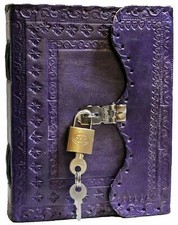 Leather Diary Journal Notepad Writing Book with Lock and Key  5 x 7 inch AU