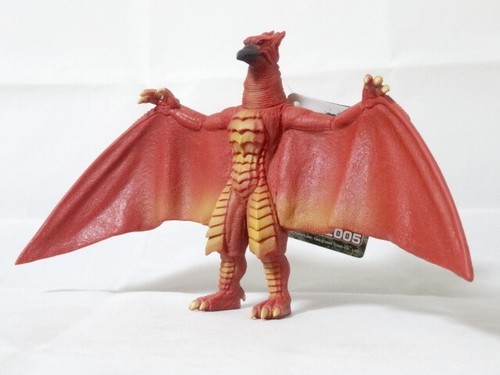 Bandai 2004 Rodan Soft Vinyl Rare Figure + Tag Godzilla Final Wars Kaiju Sofubi - Picture 13 of 20