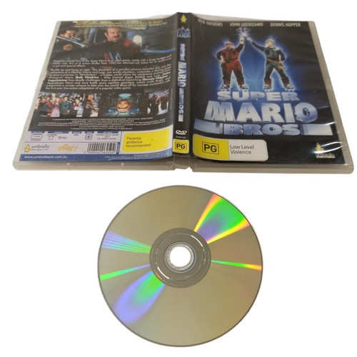 Super Mario Bros (DVD 1993) Adventure Drama Fantasy Dinosaurs Plumbers R4 VGC - Picture 13 of 14
