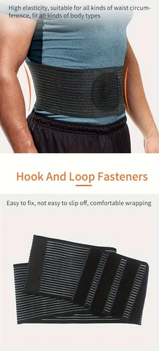 New Umbilical Hernia Belt, Abdominal Support And Compression Pad For Men &women - Picture 6 of 21