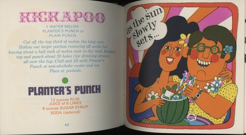 BOOZE 1960s Cocktail Book Mod Psychedelic Art Determined Productions - Picture 4 of 7