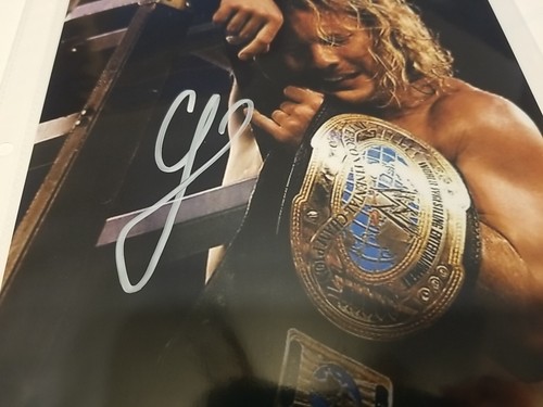 Chris Jericho Signed 8x10 Photo Coa Intercontinental Champion Wwe Aew - Picture 2 of 6