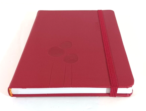 JOURNAL NOTIZBUCH 4,8" x 6,97" Premium strukturiertes Hardcover - liniert - ROT - Bild 2 von 8