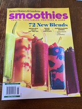 Better Homes & Gardens Smoothies October 2024 Magazine Blends Free Shipping