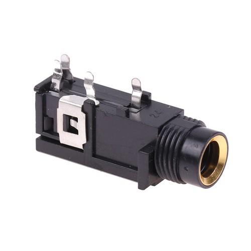 5PCS Audio Straight jack Connector Jack Stereo Dual Channel Microphone Socket - Photo 12/12