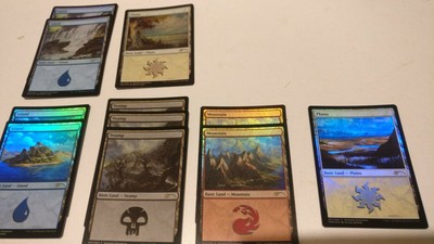 X4 Promo Magic MTG MINT CARD FOIL MOUNTAIN 2017 REBECCA GUAY