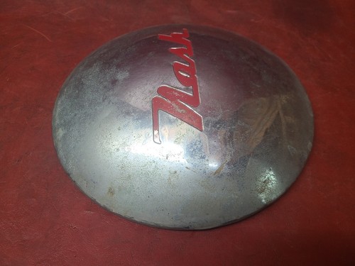 1945-1955 Nash Dog Dish Hubcap Wheel Cover Center cap 7 1/4" CLIP - Picture 3 of 4
