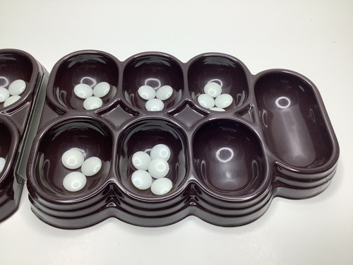 Rare Vintage 1975 Brief Encounters Games Omali African Mancala Game - Picture 3 of 6