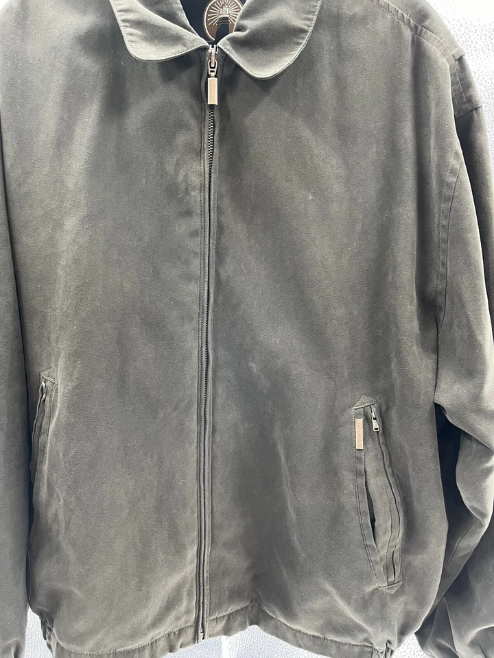 Weatherproof Jacket Women’s Size Large Brown Faux Suede Unisex? Men’s? Outdoors - Image 4 of 4