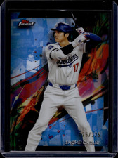 2024 Finest Sky Blue Refractors #100 Shohei Ohtani 75/325