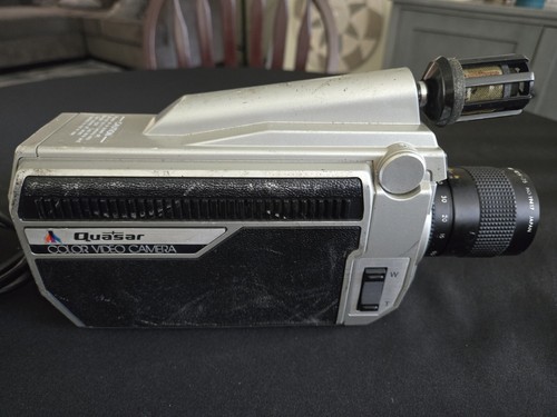 Vintage Quastar Color Video Camera  VK730SE *UNTESTED* w/ f/1.8 Lens - Picture 7 of 12