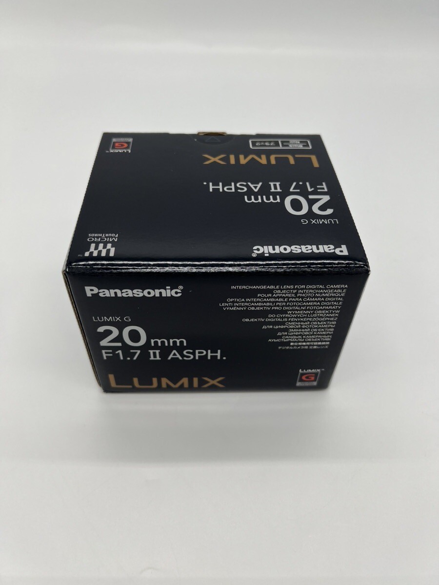 Panasonic LUMIX G 20mm F1.7 II ASPH. for Micro Four Thirds H