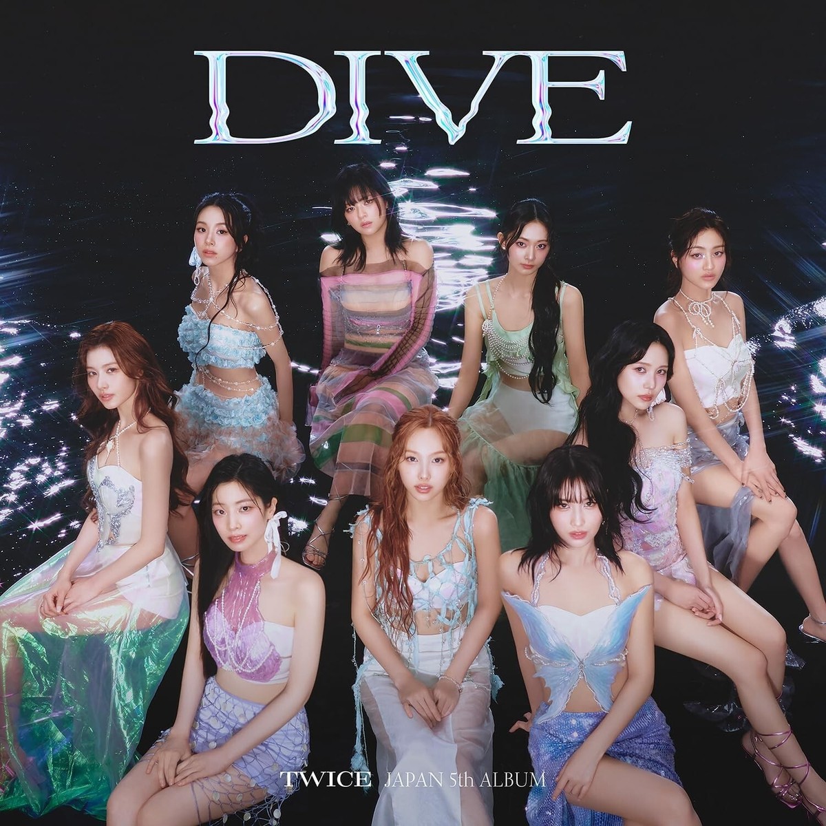 New TWICE DIVE Limited Edition Type B CD+Booklet+Card+Case