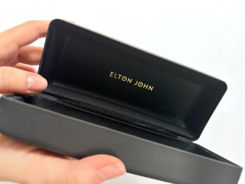 ELTON JOHN Glasses Designer Frames BLUES FADDN 55-19-145 with Case and Cloth - Picture 6 of 7