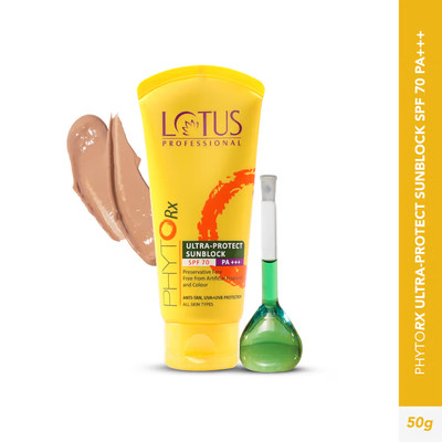 Lotus Professional Phyto-Rx Ultra-Protect Sunblock SPF 70 Pa+++ (50gm) fs