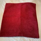 Single Red Cushion Cover 18" Square