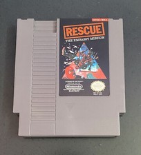 Rescue the Embassy Mission (Nintendo NES, 1989) Game Only